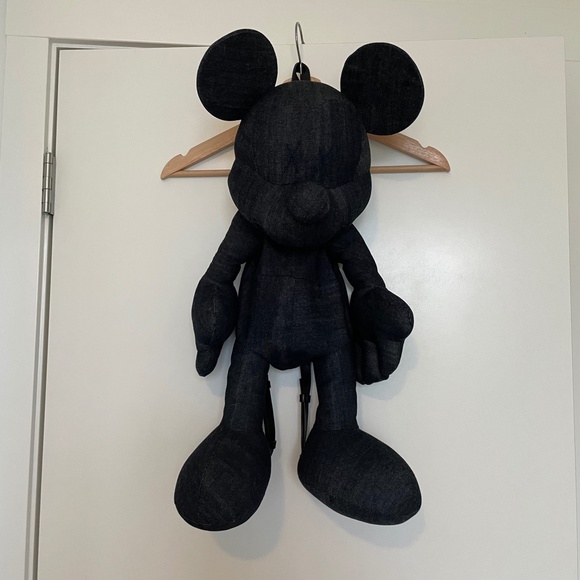 Christopher Raeburn Disney Denim Mickey Mouse bag - RARE - backpack purse BNWOT - Picture 9 of 13